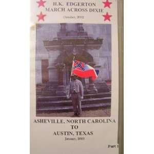  H.K. Edgerton March Across Dixie VHS Tape From Asheville 