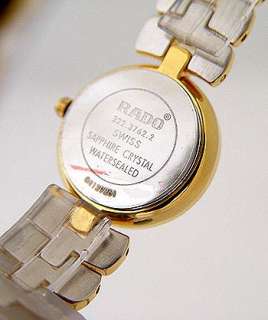 LADIES RADO FLORENCE WATCH R41762253 GOLD TONE GOLD DIAL BRAND NEW IN 