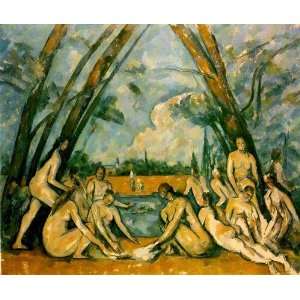  Hand Made Oil Reproduction   Paul Cezanne   50 x 42 inches 