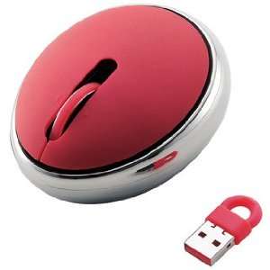  Elecom M SODLRD Red Wireless Mouse Like a SPOON Brand 