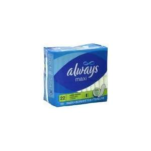  Always Maxi Pads Super Long, 22 count (Pack of 3) Health 
