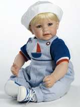 Adora Dolls Sail On   blonde blue eyed Sailor Boy!  