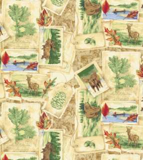 Woodland Warmth Flannel Quilt Fabric By the Yard  