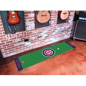 MLB   Chicago Cubs Chicago Cubs   MLB Golf Putting Green Mat:  
