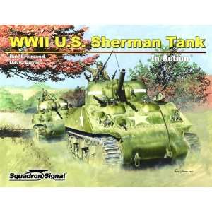   Sherman Tank in Action   Armor No. 48 [Paperback] Rob Ervin Books