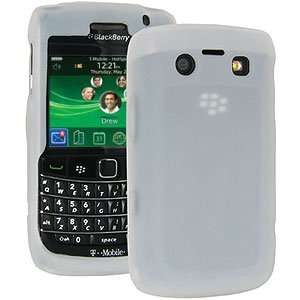 New Amzer Silicone Skin Jelly Case Lilly White For Blackberry Bold 
