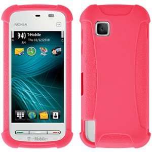  New Amzer Silicone Skin Jelly Case Baby Pink For Nokia 