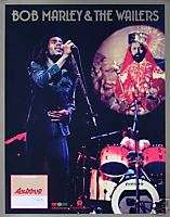 BOB MARLEY AND THE WAILERS 2001 EXODUS PROMO POSTER  