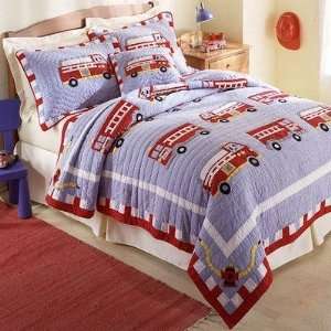   Fire Truck Bedding Collection Cotton Fire Truck Bedding Collection