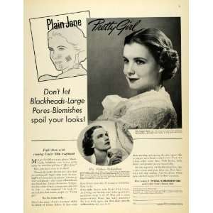  1937 Ad Ponds Cold Cream Virginia Harris Skin Care 