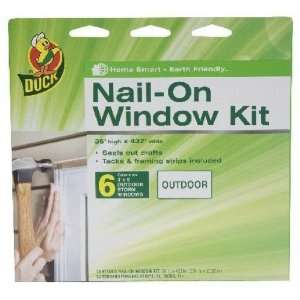  Duck Brand 1285200 6 Window Outdoor Storm Window Kit
