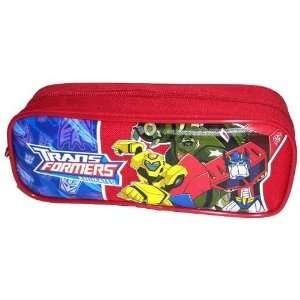  RED Transformers Pencil Pouch Case 