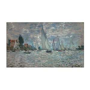  The Sailboats   Boat Race at Argenteuil, c. 1874 Finest 