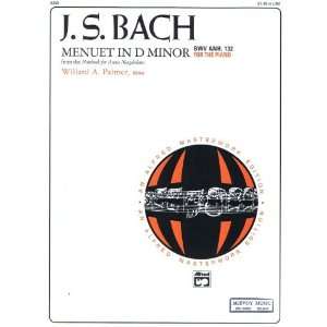  Menuet in D minor, BWV Anh. 132 Sheet: Sports & Outdoors