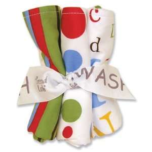  Dr Suess ABC Baby Wash Cloth Gift Set Baby