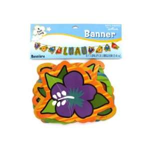  luau letter banner   Pack of 36