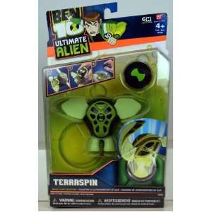  Ben 10 Deluxe DX Alien Collection Action Figure Terraspin 