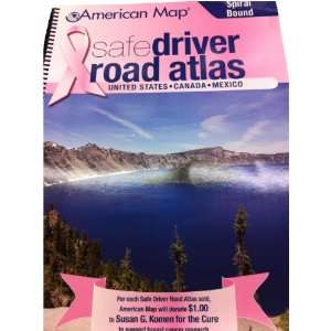 New 15 Atlas Car Road Map America Canada Mexico Driver More Reliable 