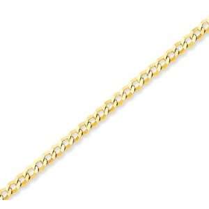    14k Yellow Gold Classic Fashionable Ankle Bracelet: Jewelry