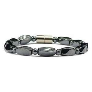  Hematite Twist   Magnetic Therapy Anklet