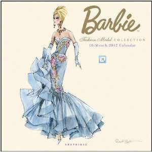  Barbie 2012 Wall Calendar: Office Products