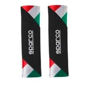  Sparco 01090I Italy Flag Seat Belt Harness Pad Automotive
