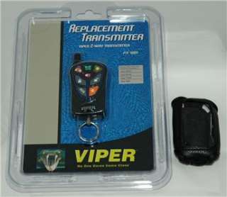 Viper 488V Remote and Leather Case Combo Brand New  