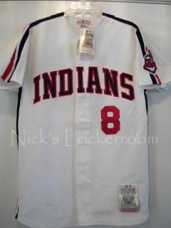   Mitchell & Ness 93 Cleveland Indians Albert Belle Throwback Jersey 40