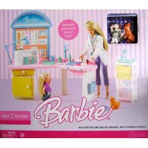  Barbie Vet Center Playset (2006): Toys & Games