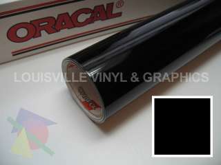 Roll 24 X 10yd Black Gloss Oracal 651 Sign Cutting Vinyl  