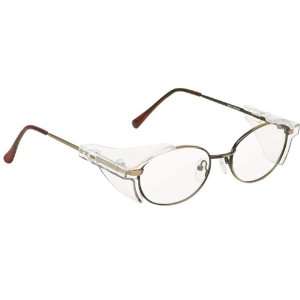   553 Metal Frame Radiation Glasses Antique Gold: Health & Personal Care