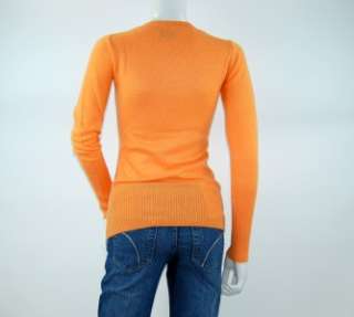 vil Cashmere Sweater  GD Bear  Orange Size XS,S,M  