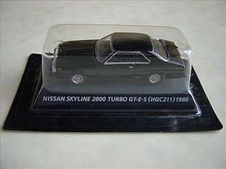 Japanese Miniature Car NISSAN SKYLINE 2000 TURBO GT ES  