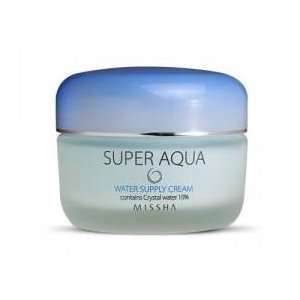  [Missha] Super Aqua Water Supply Cream / 50ml.: Beauty