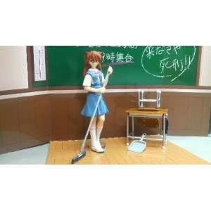    Evangelion Figure & Class Room Play Set Ver2 Asuka 