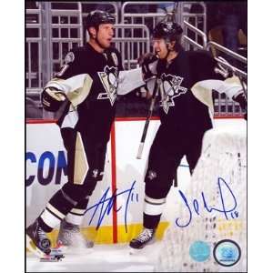 Jordan Staal & James Neal Pittsburgh Penguins Dual Autographed/Hand 