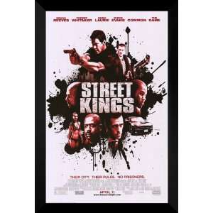  Street Kings FRAMED 27x40 Movie Poster Keanu Reeves