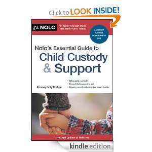 Nolos Essential Guide to Child Custody & Support Emily Doskow 