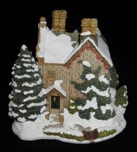 Lilliput Lane THE OLD VICARAGE AT CHRISTMAS Mint IN Box  