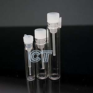 100) glass Sample Vials Empty Bottles 1 ml  