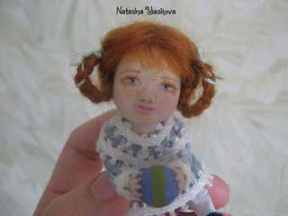 OOAK Doll Girl 112 *one day*(2 1/2, 6.5cm in this position) by 