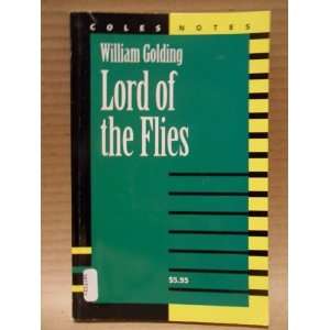  Lord of the Flies/Coles Notes William Golding Books