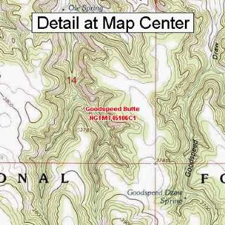 USGS Topographic Quadrangle Map   Goodspeed Butte, Montana (Folded 