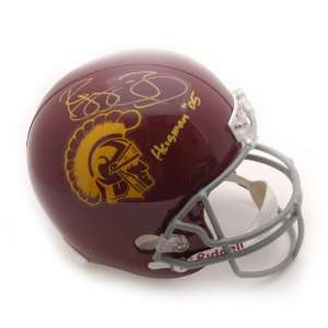 Reggie Bush USC Trojans Autographed Full Size Replica Helmet with 2005 