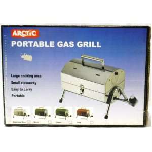  Portable Gas Grill   Stainless Steel Patio, Lawn & Garden