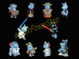 Compl. Set Happy Hippo Star Wars from German KINDER  
