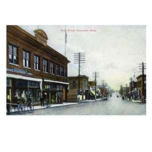  Vancouver, Washington, View Down Main Street Stretched 