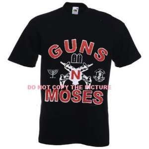  Guns N Moses T shirt Hebrew Jewish Funny Shirt S Small 
