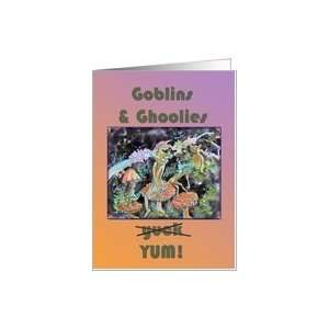  Goblins & Ghoolies, Happy Halloween Card Health 