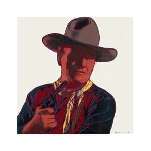  Andy Warhol: 26W by 26H : Cowboys & Indians: John Wayne 